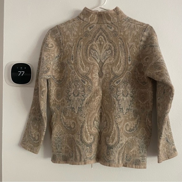 Pendleton Jackets & Blazers - Pendleton Wool Tan and Cream jacket with Vintage-Inspired Design size large